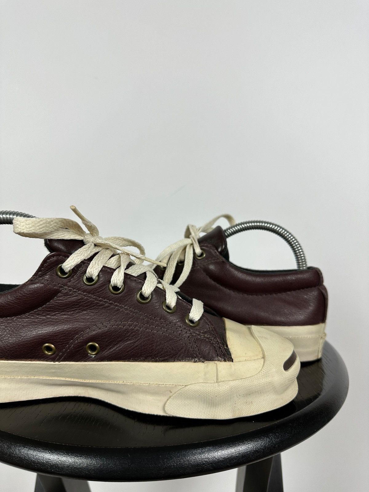 Converse Vintage Converse Jack Purcell Leather Made In USA Sneakers Size US 5.5 / EU 38 - 17 Thumbnail