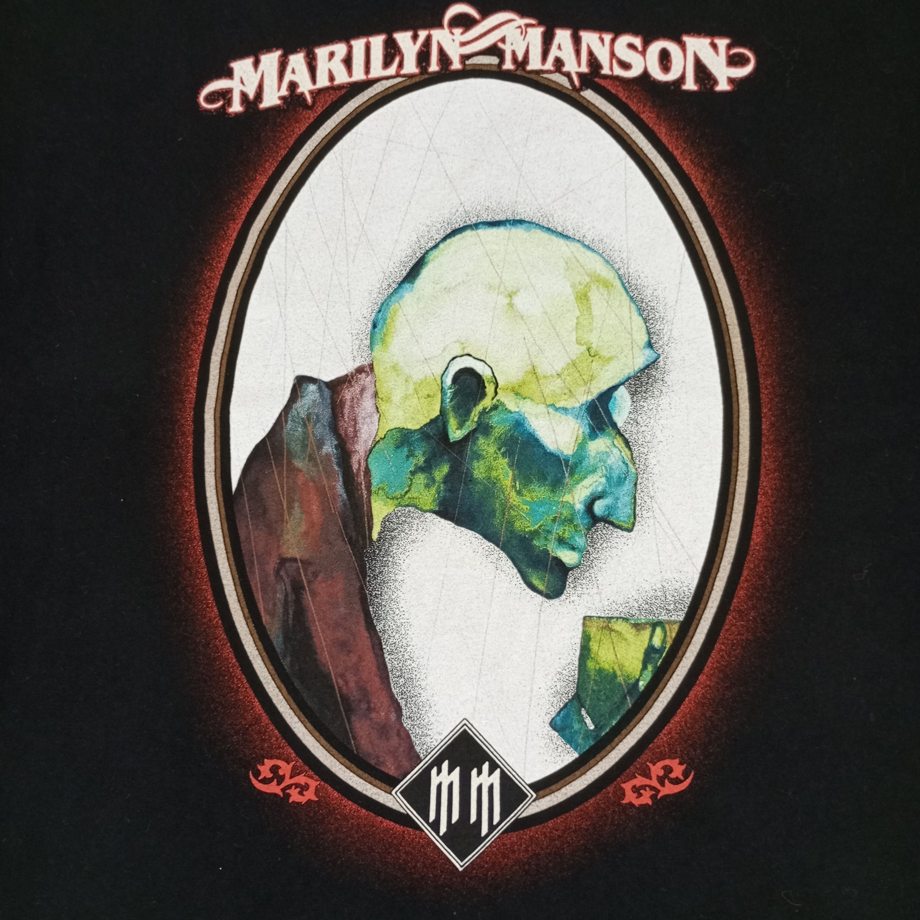 Marilyn Manson Vintage Tshirt Singer Music Streetwear