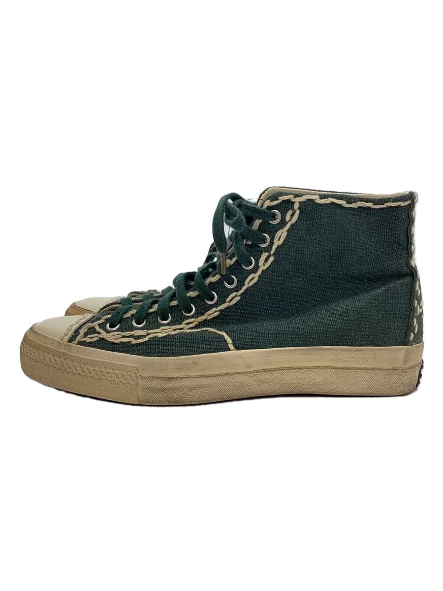 Visvim Visvim Skgwy Sshko Cnvs HiCut Snkrs Grn Size US 9 / EU 42 - 1 Thumbnail