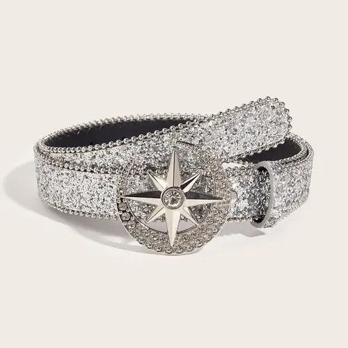 Designer Vintage Vintage Belt Riveted Belts Menswear Accessories Size ONE SIZE - 3 Thumbnail