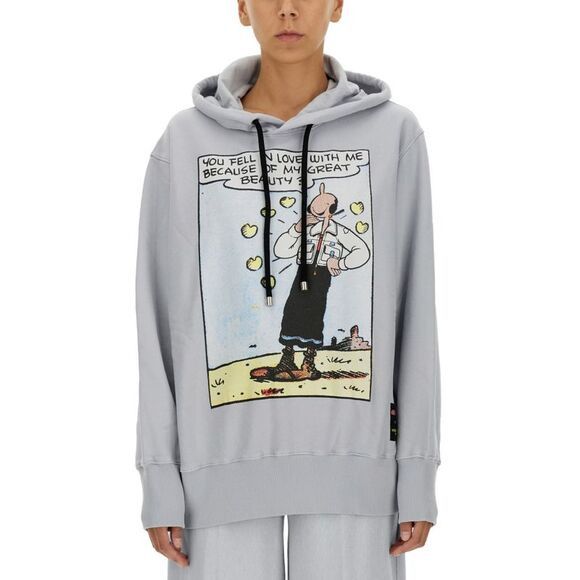Moncler Moncler Genius Women's Black 2 Moncler 1952 Blue Olive Oyl Size M / US 6-8 / IT 42-44 - 1 Thumbnail