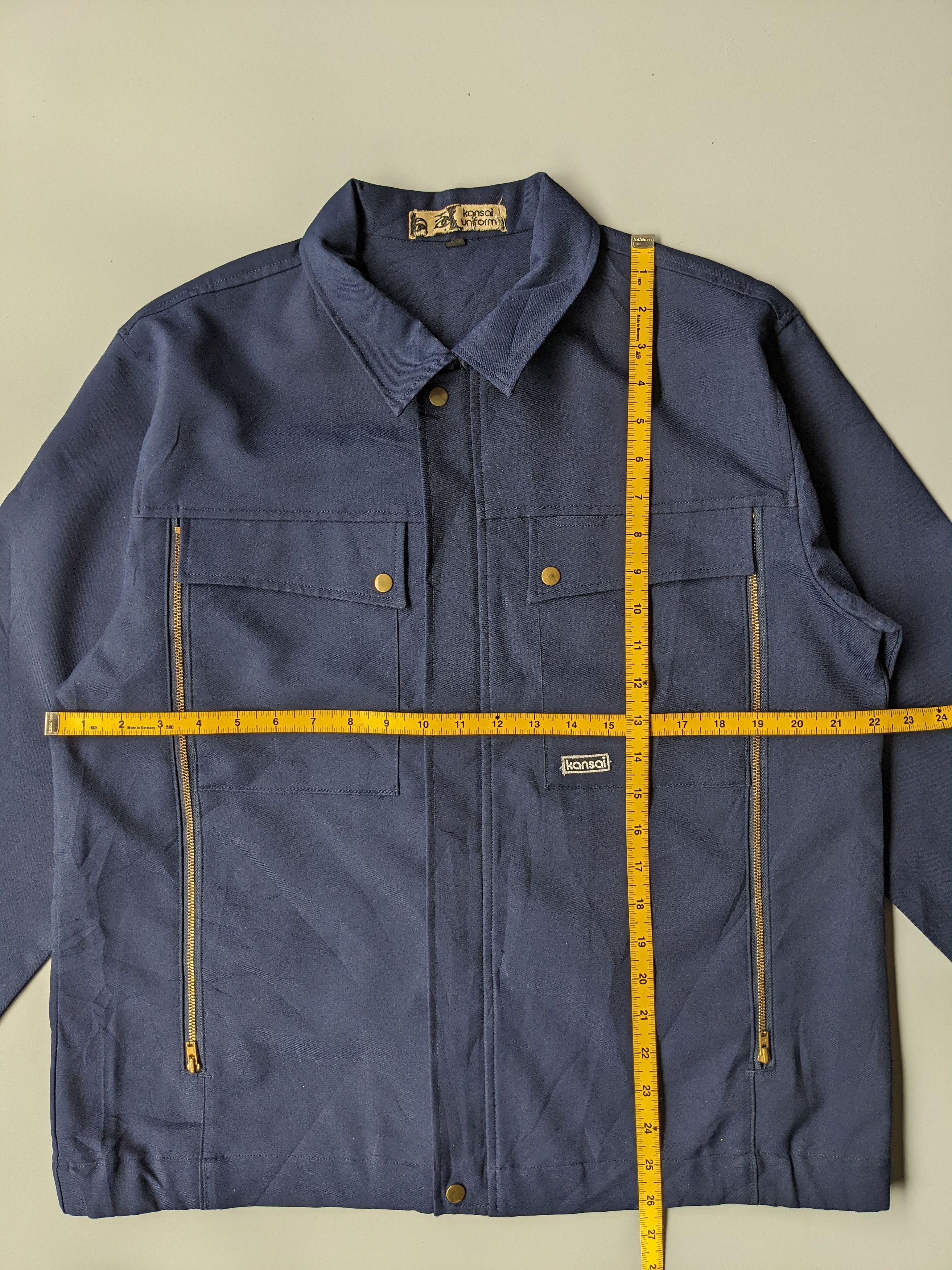 Kansai Yamamoto Vintage Kansai Yamamoto workwear jacket Size US L / EU 52-54 / 3 - 6 Thumbnail