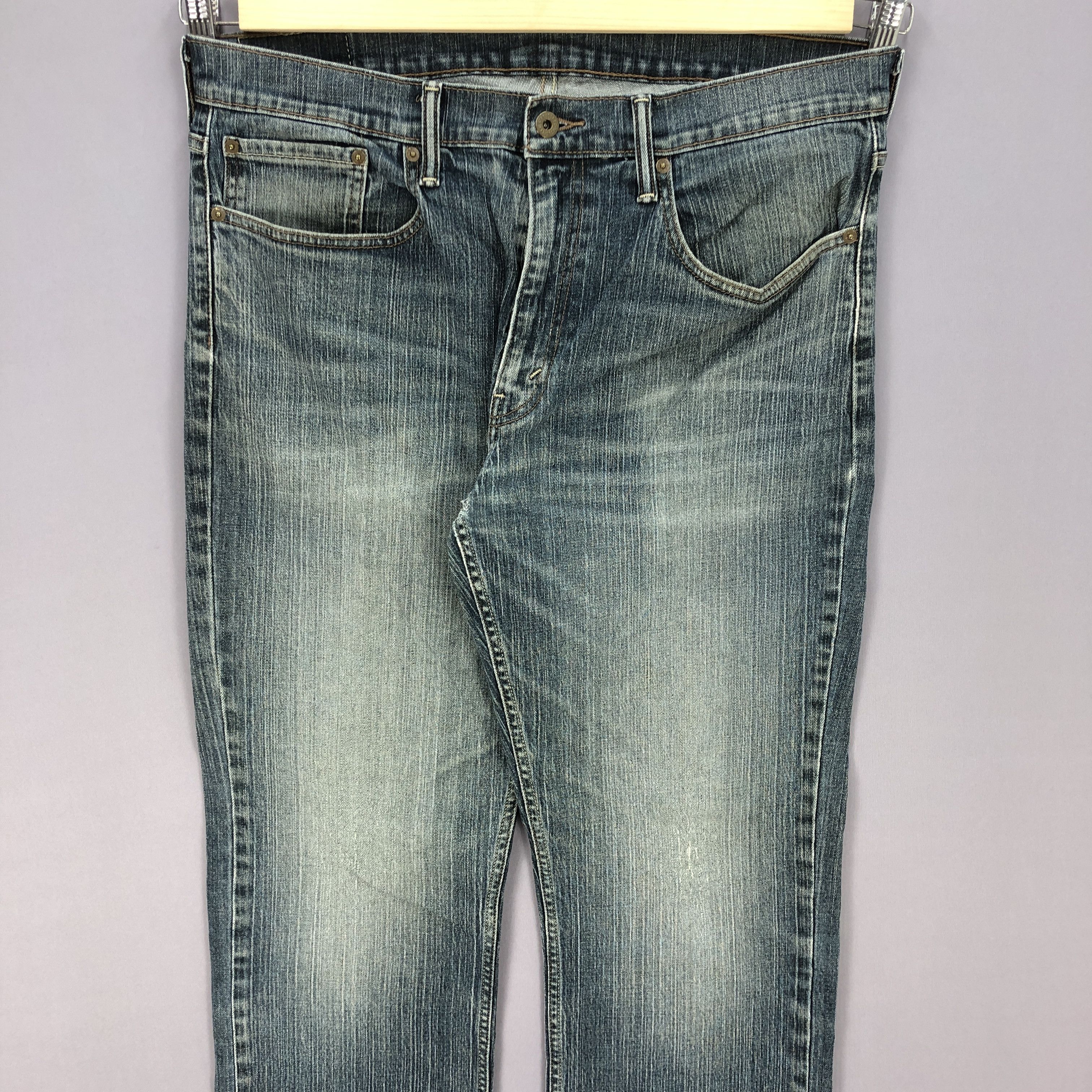 Levi's Vintage Levis Baggy Jeans Levi's 559 Faded Light Wash Denim Size US 36 / EU 52 - 3 Thumbnail