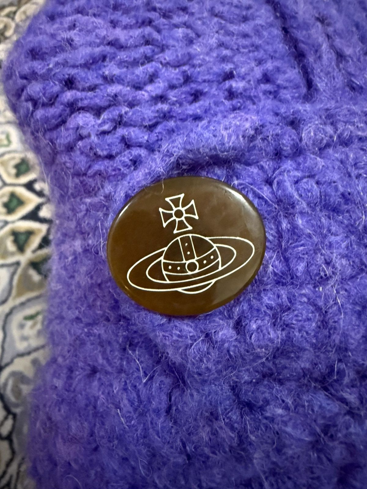Vivienne Westwood Vivienne westwood mohair orb beanie Size ONE SIZE - 4 Thumbnail