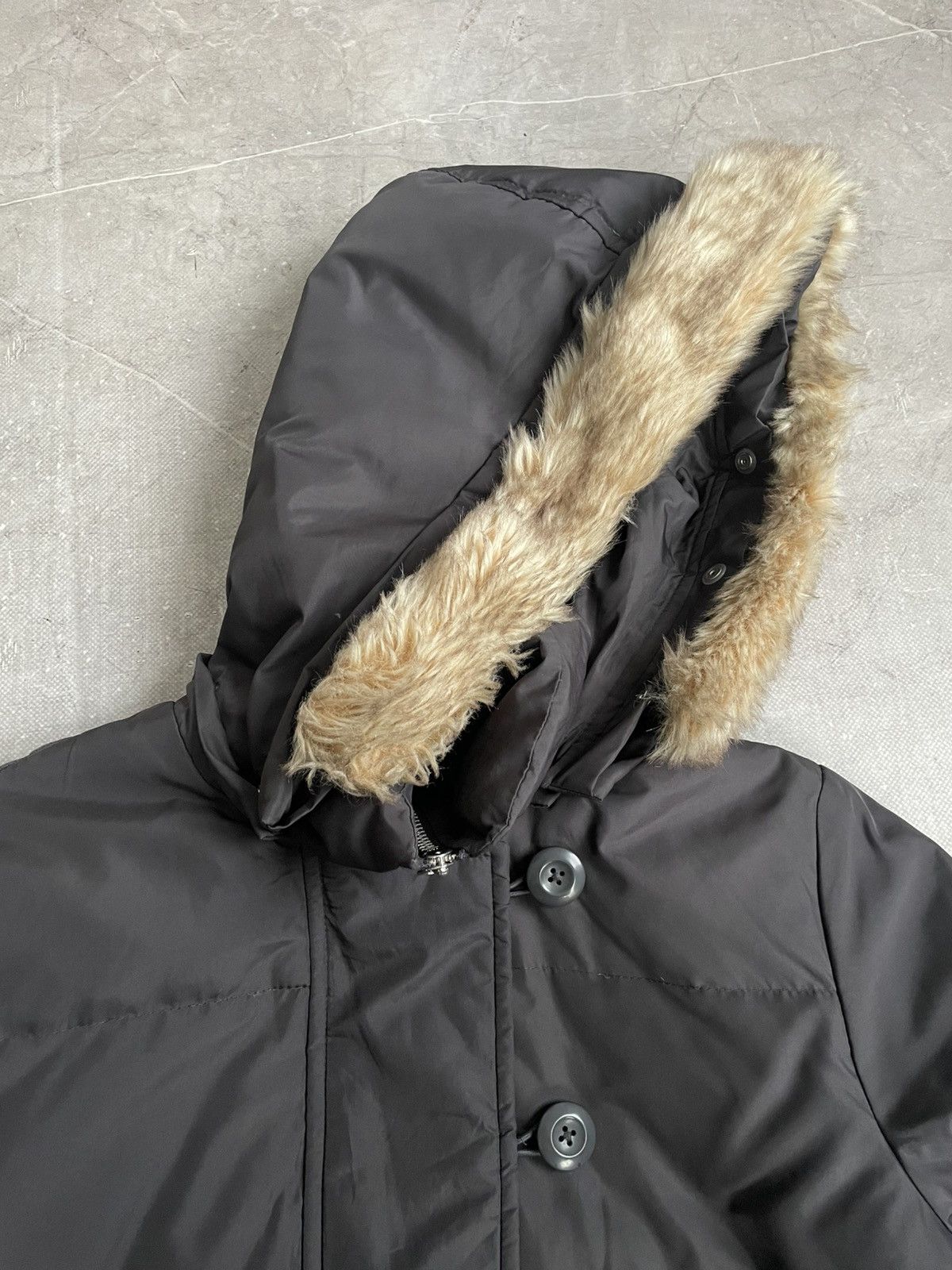 14th Addiction If six was nine fur hood bomber puff jacket y2k Size US M / EU 48-50 / 2 - 6 Thumbnail