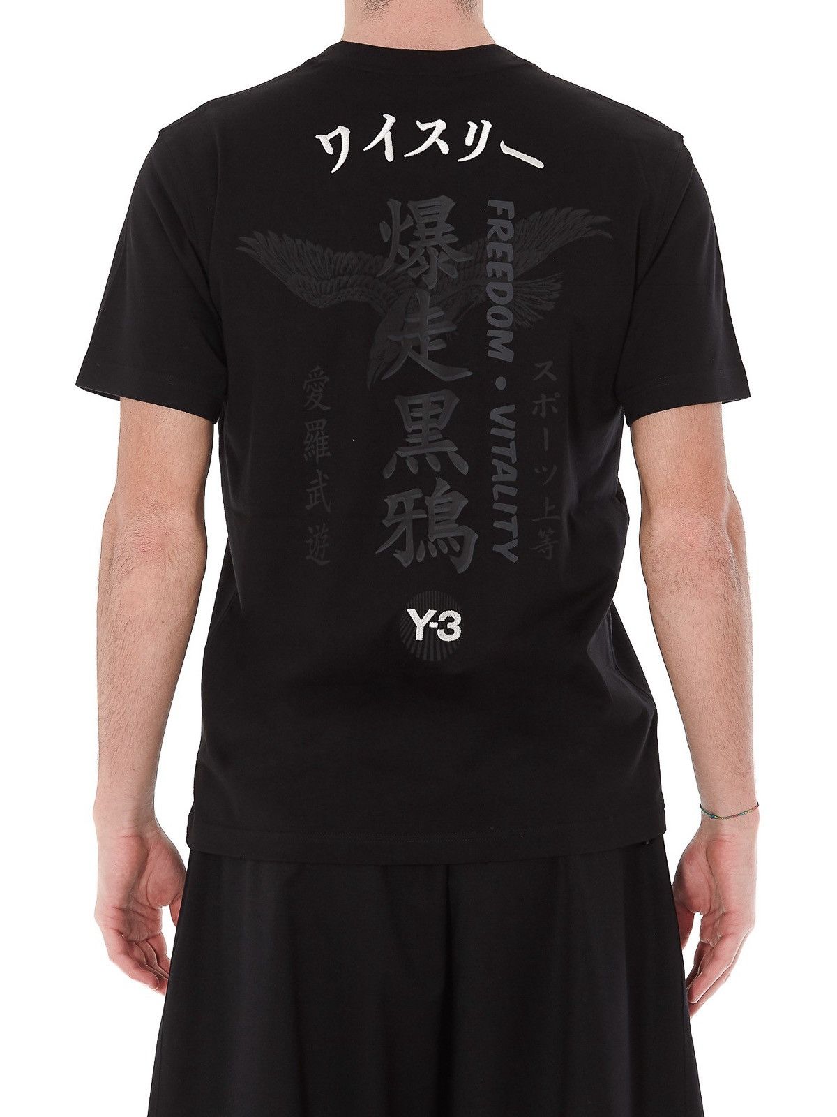 Y-3 Y-3 Yohji Yamamoto - Craft Rear Ideograms T-Shirt Size US XL / EU 56 / 4 - 2 Thumbnail