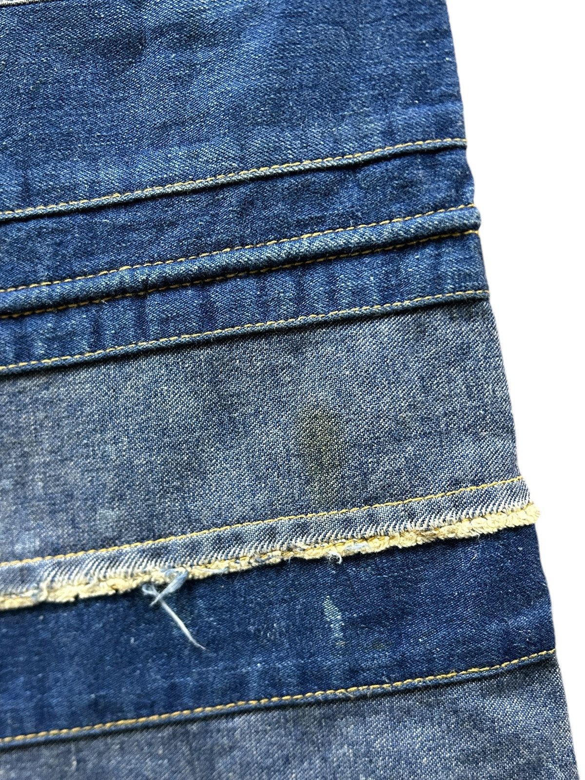 If Six Was Nine × Japanese Brand × Le Grande Bleu (L.G.B.) Vintage Ba-tsu Club Hagi Flared Jeans Size US 30 / EU 46 - 8 Thumbnail