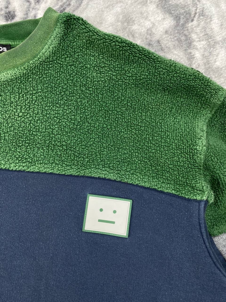 Acne Studios Acne Studios Fillmore Face Fleece Crew Sweatshirt Men Size US L / EU 52-54 / 3 - 2 Thumbnail