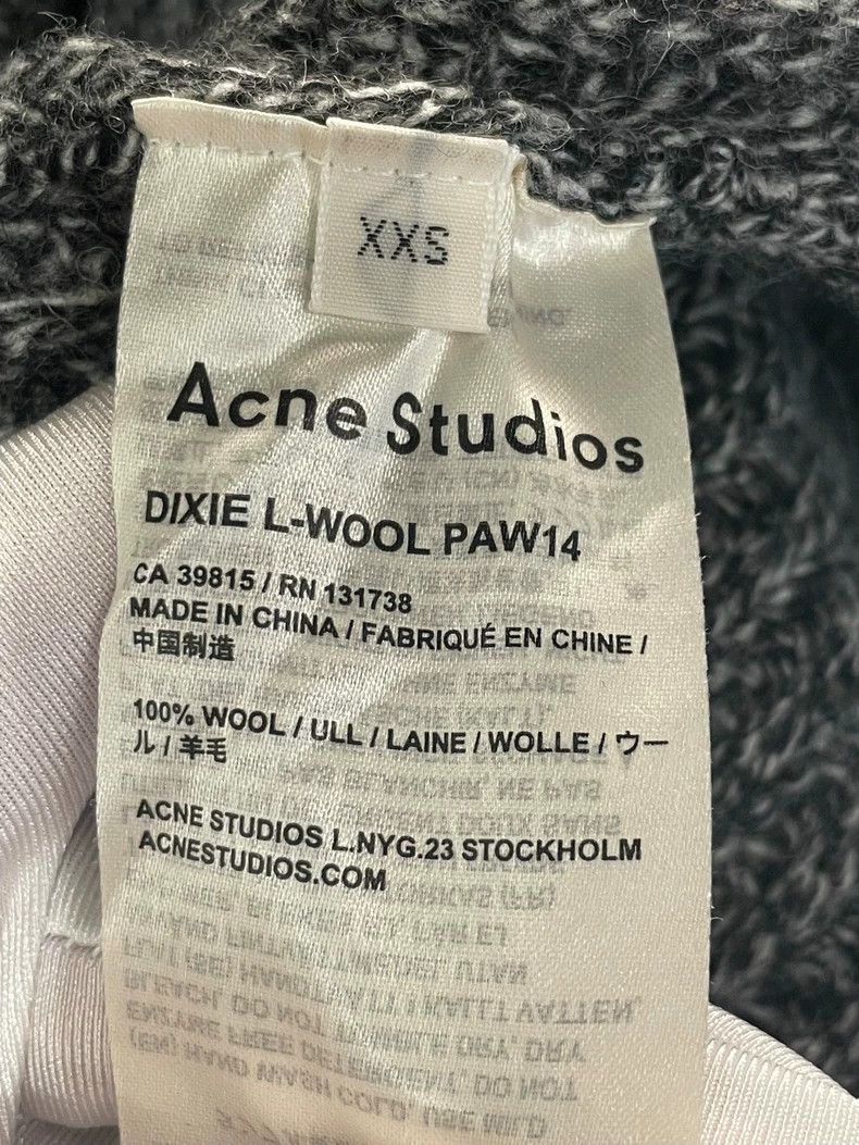 Acne Studios Acne Studios Genuine grey wool sweater Size US XXS / EU 40 - 6 Thumbnail