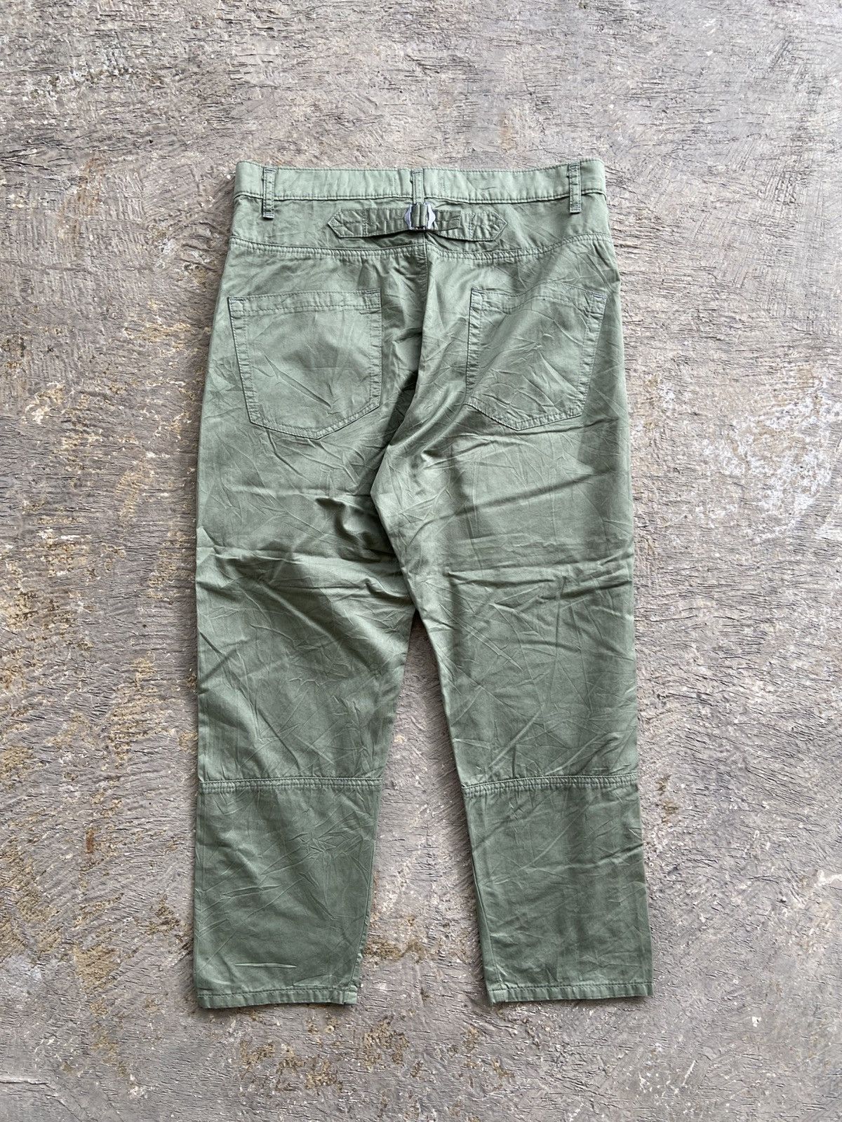 Issey Miyake 1990s Zucca by Issey Miyake - Button Pocket Military Pants Size US 30 / EU 46 - 12 Thumbnail