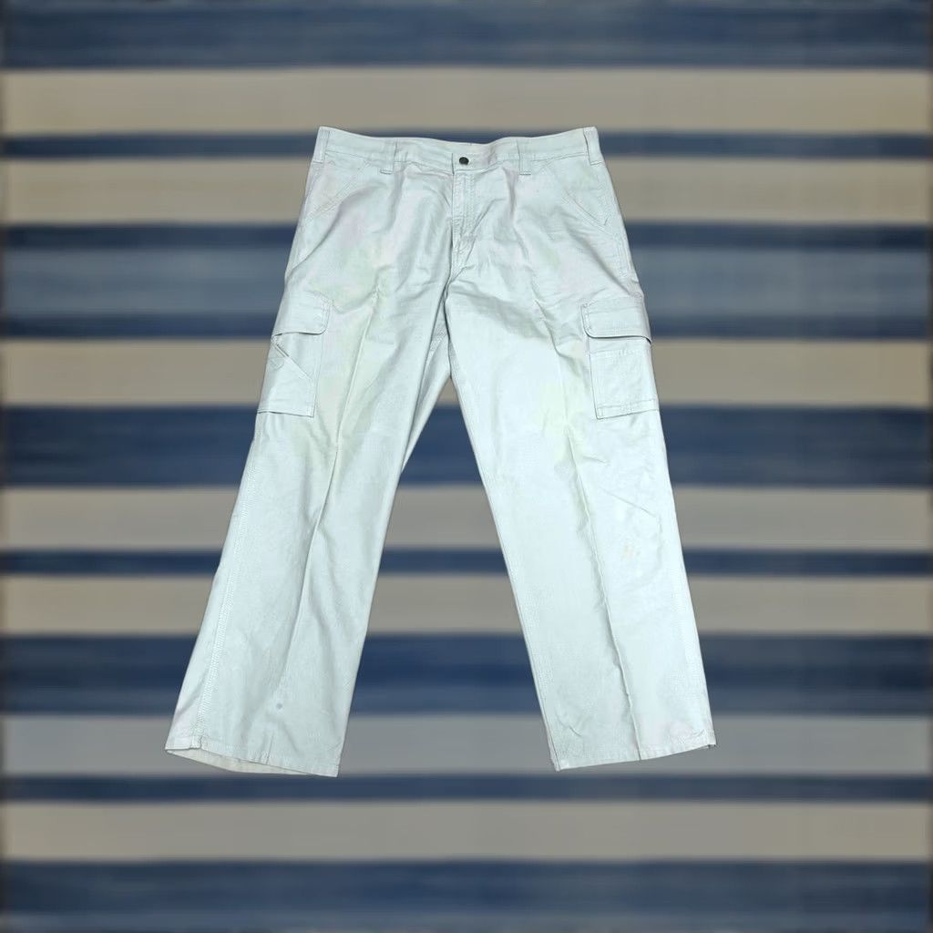 Carhartt Carhartt Pant Khaki Beige 38 x 30 Straight Leg Dungaree Regular Mens Read Size US 38 / EU 54 - 1 Thumbnail