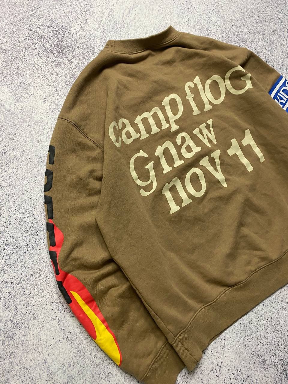 Rap Tees Lucky Me I See Ghosts Smiley Face Rap Hip Hop Sweatshirt Size US M / EU 48-50 / 2 - 6 Thumbnail