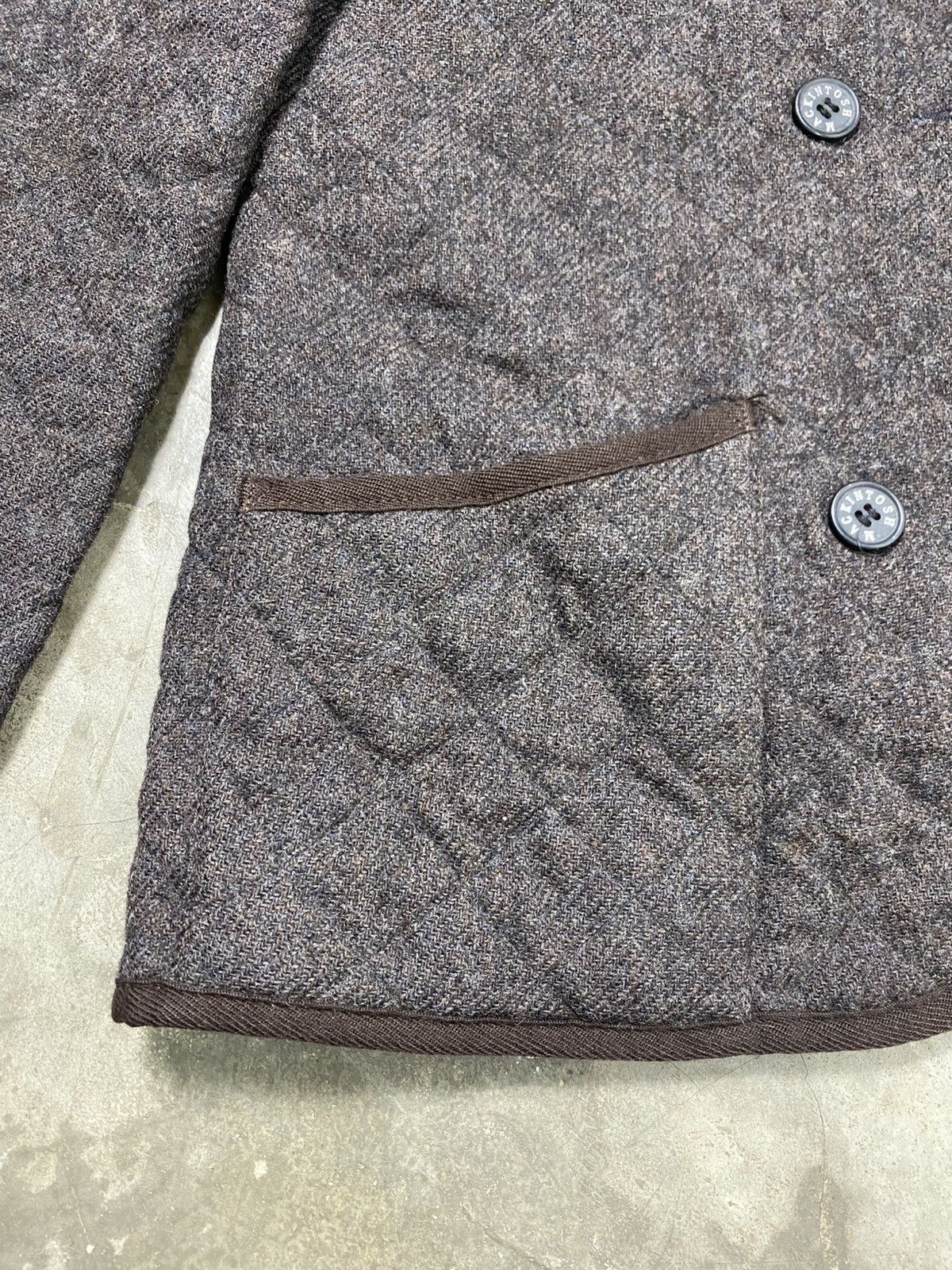 Mackintosh Rare Mackintosh Scotland Quilted Wool Jacket Size XXS / US 00 / IT 34 - 6 Thumbnail