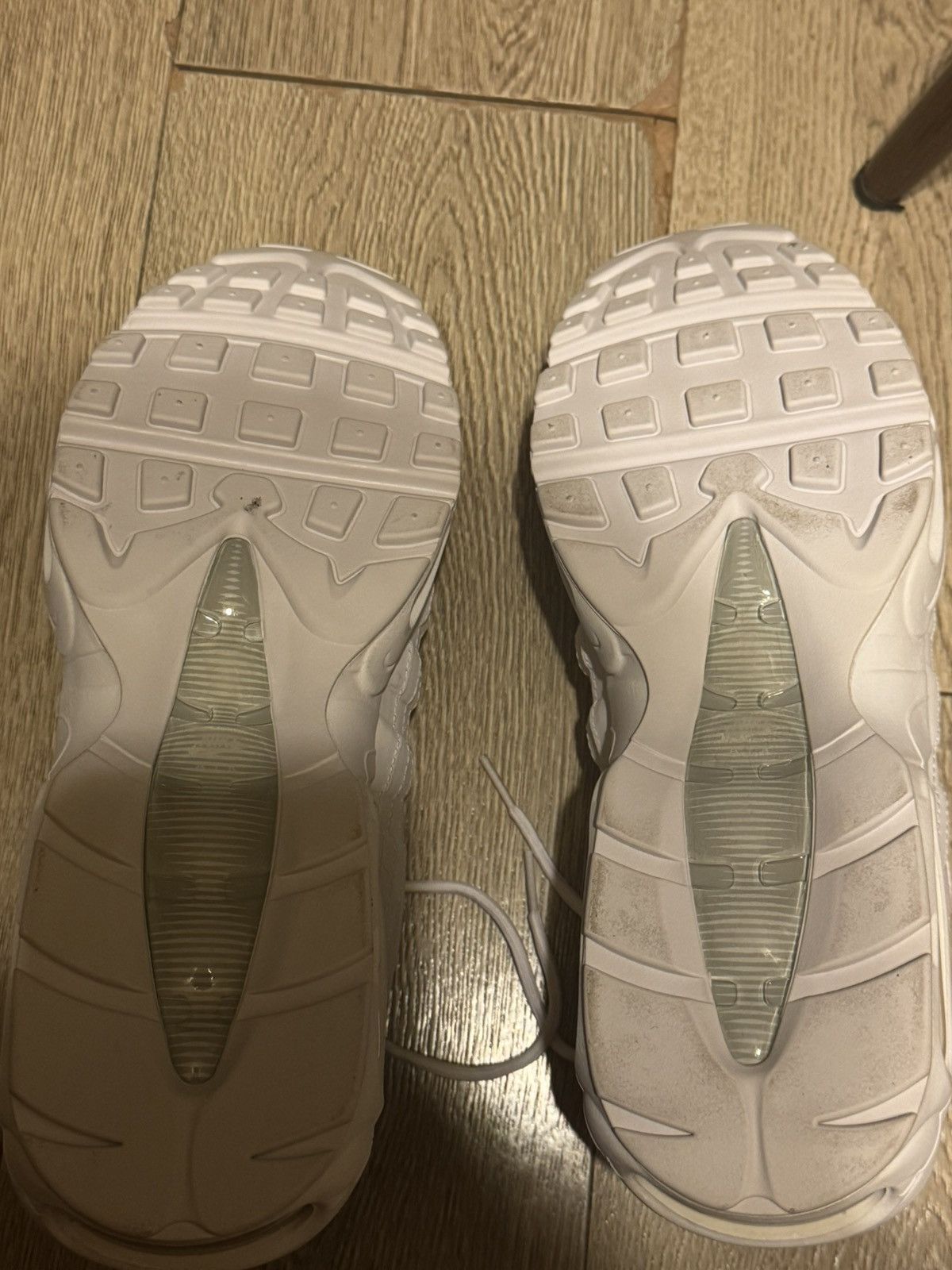 Nike Pure white air max 95 Size US 15 / EU 48 - 7 Thumbnail