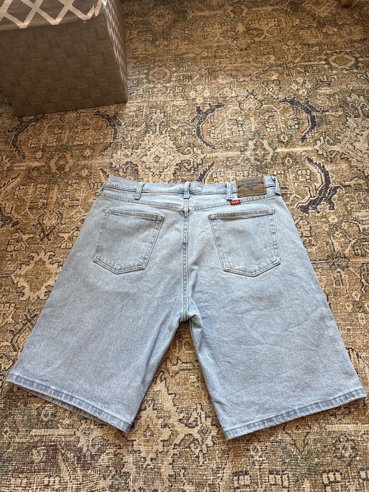 Wrangler Wrangler Denim Shorts Vintage Baggy Size US 34 / EU 50 - 1 Thumbnail