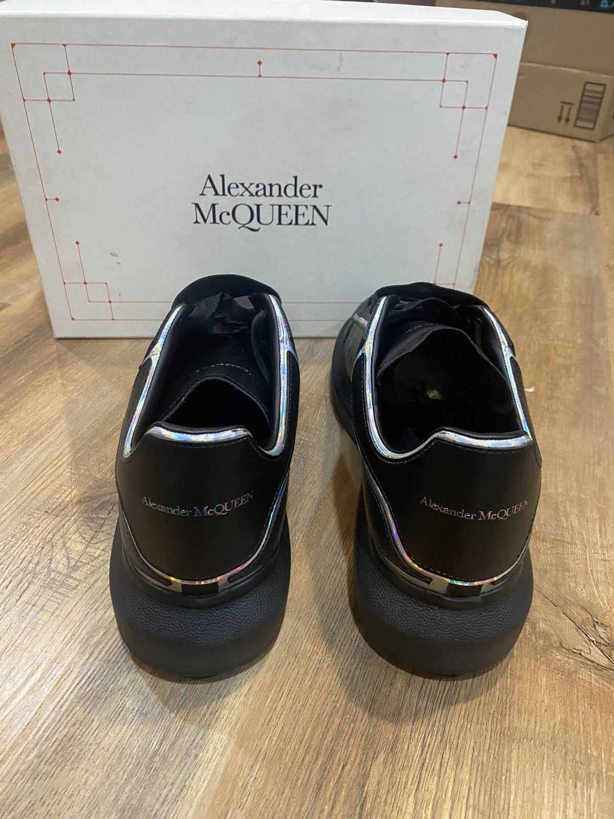 Alexander McQueen Alexander McQueen Black Halographic Size US 12 / EU 45 - 5 Thumbnail