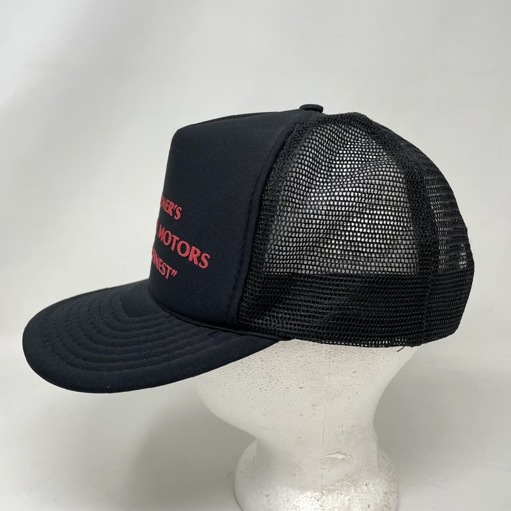 Vintage VINTAGE Pete Turners West Town Motors RACINE WISCONSIN Trucker Hat Snapback SD24 Men One Size Gray Hat Size ONE SIZE - 3 Thumbnail