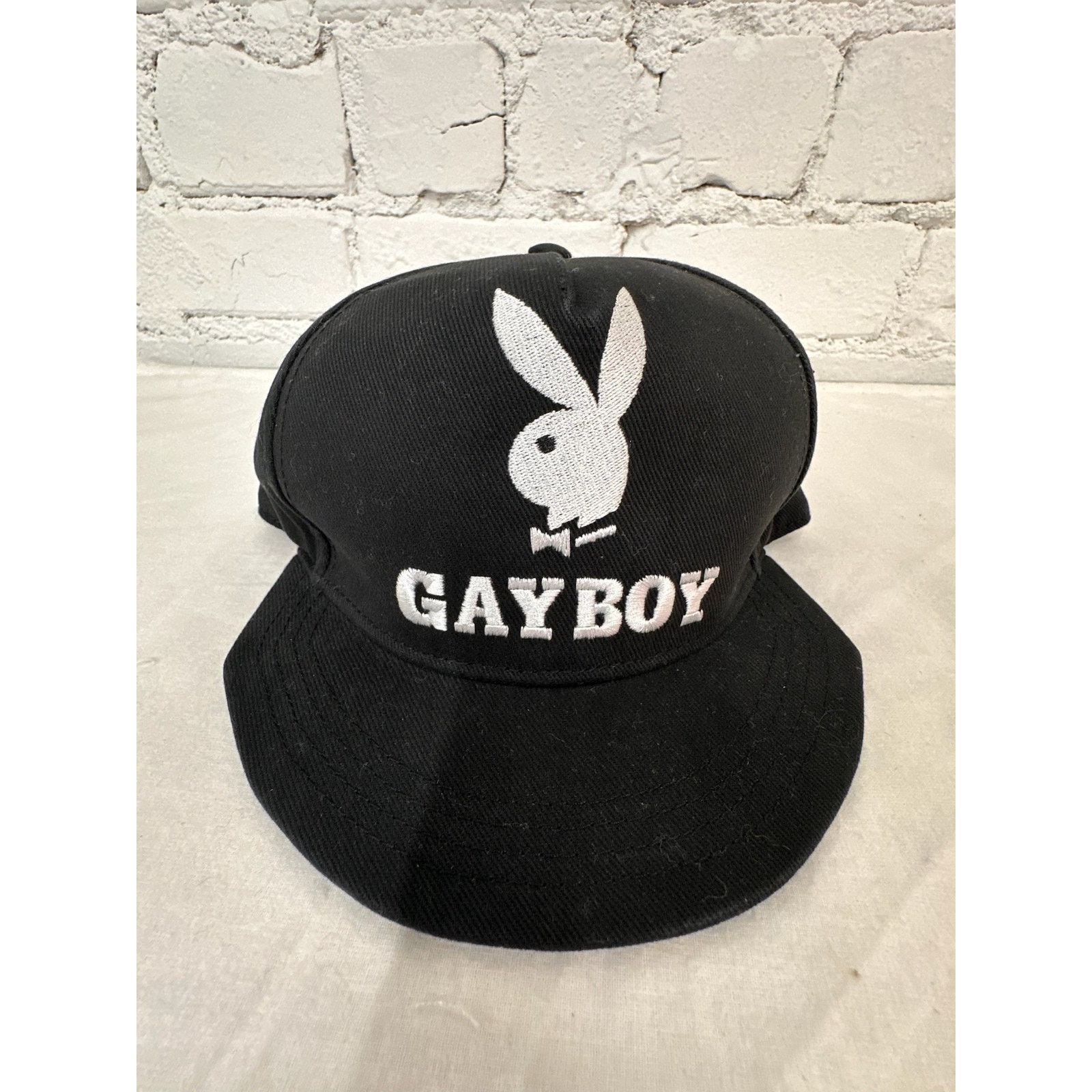 Moschino AW19 Moschino GAYBOY HAT ADJUSTABLE PLAYBOY BASEBALL CAP Size ONE SIZE - 5 Thumbnail
