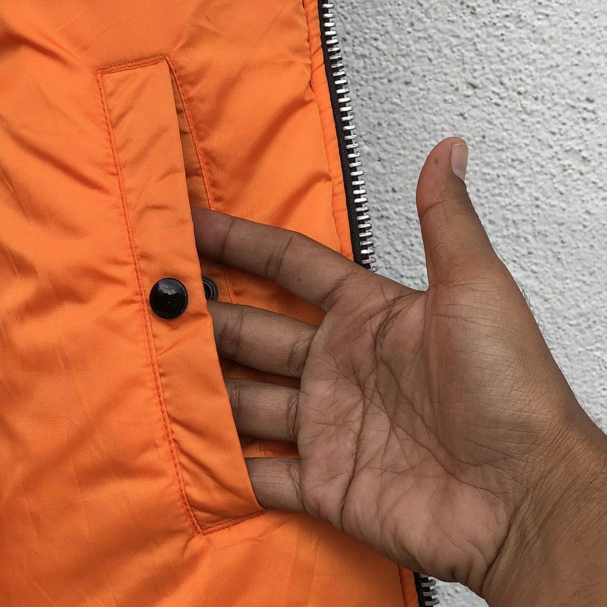 Alpha Industries Vintage MA-1 (USAF) Flyer's Intermediate Bomber Jacket Size US M / EU 48-50 / 2 - 7 Thumbnail