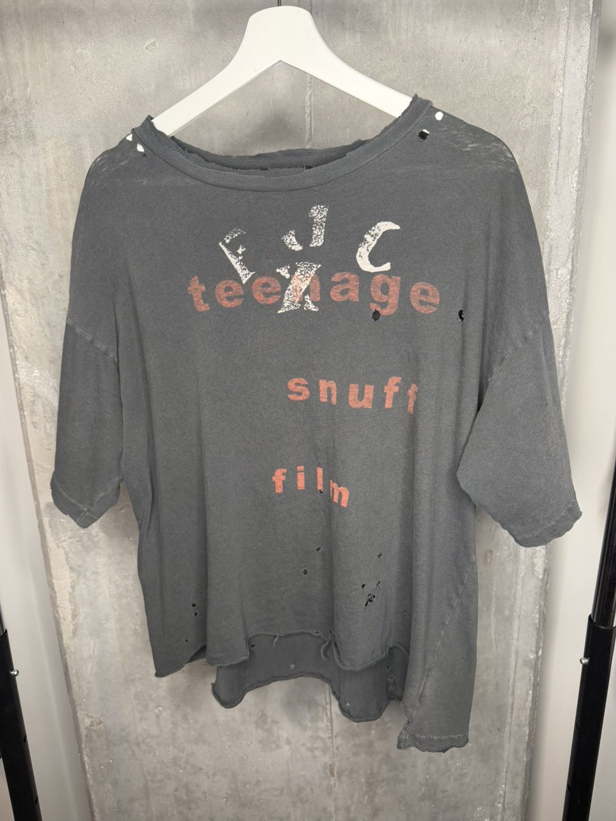 HOLIDAY EXCLUSIVE TEENAGE SNUFF FILM TEE GRAIL