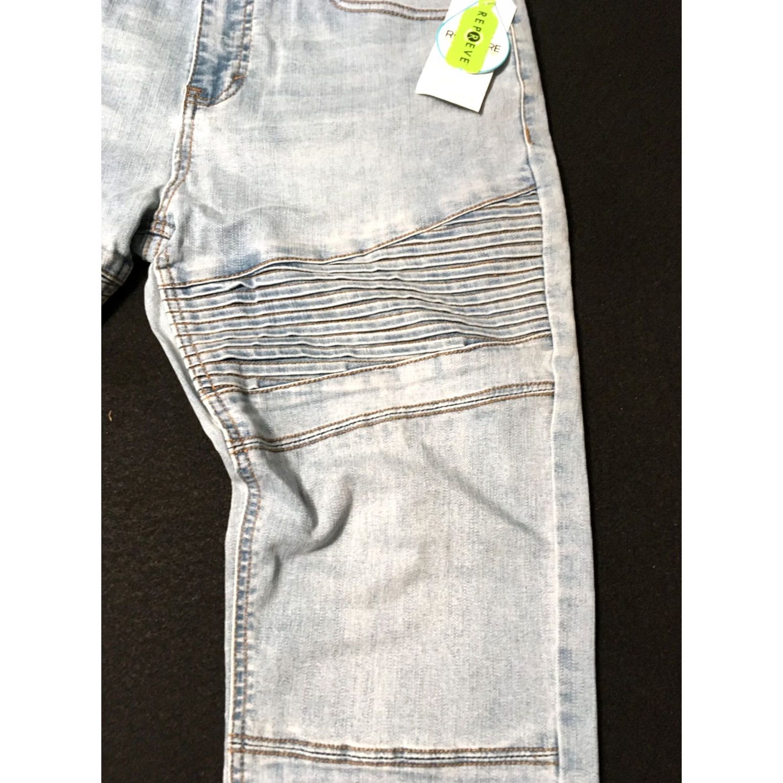 Ring Of Fire Ring of Fire Jeans Slim Straight 30 Light Blue Denim Cotton Spandex 5-Pocket Mens Modern Vintage? No, Vintage: N/A Size US 30 / EU 46 - 5 Thumbnail
