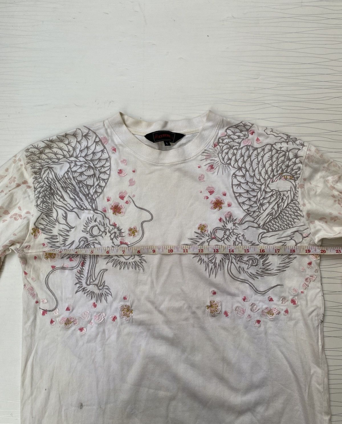 If Six Was Nine Japanese AOP Dragon Emboirderes Longsleeve Tee Size US L / EU 52-54 / 3 - 6 Thumbnail