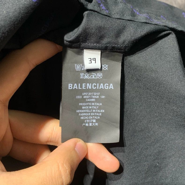 Balenciaga Balenciaga size 39 Bullet screen full of shirt 2503-Nextar Size US M / EU 48-50 / 2 - 4 Thumbnail