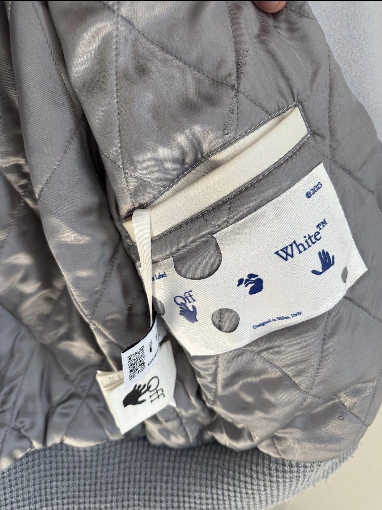 Off-White Off White C/o Virgil 2021 Magician Varsity Jacket Size US XL / EU 56 / 4 - 10 Thumbnail