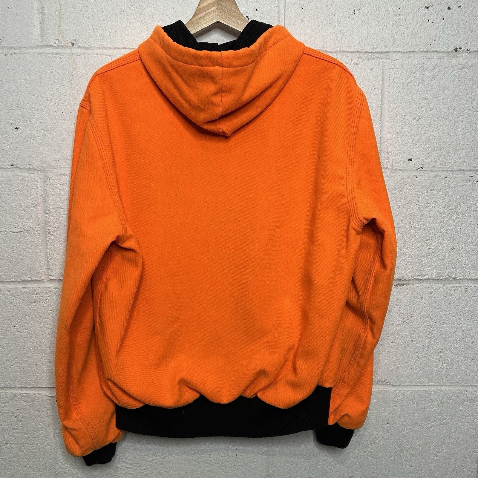 Carhartt Vintage Carhartt Hooded Active Jacket “Blaze Orange” JRW09 Size US M / EU 48-50 / 2 - 2 Thumbnail