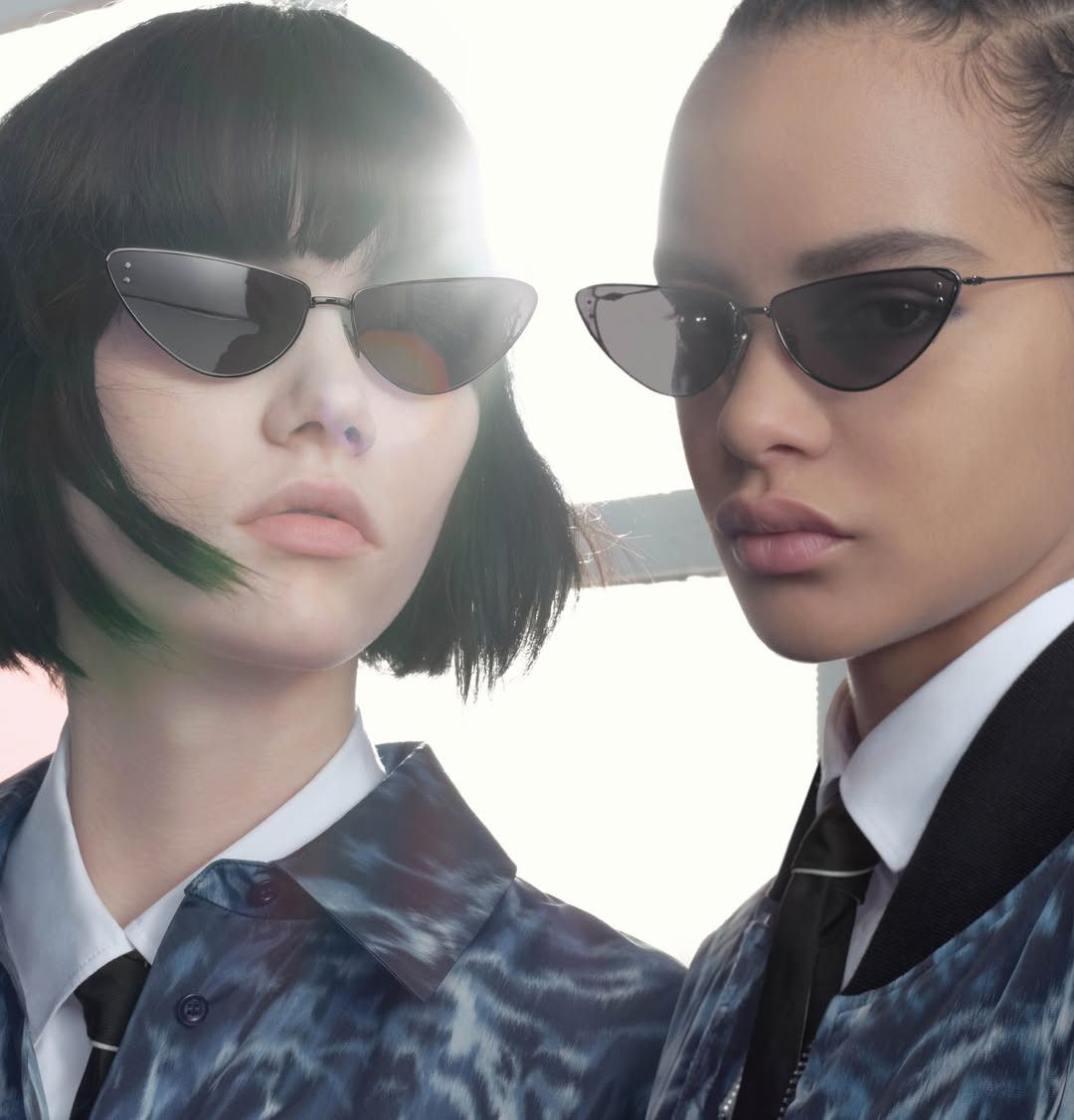 Dior NEW DIOR MissDior B1U H4B0 CatEye Sunglasses Black Lens $490 Size ONE SIZE - 3 Thumbnail