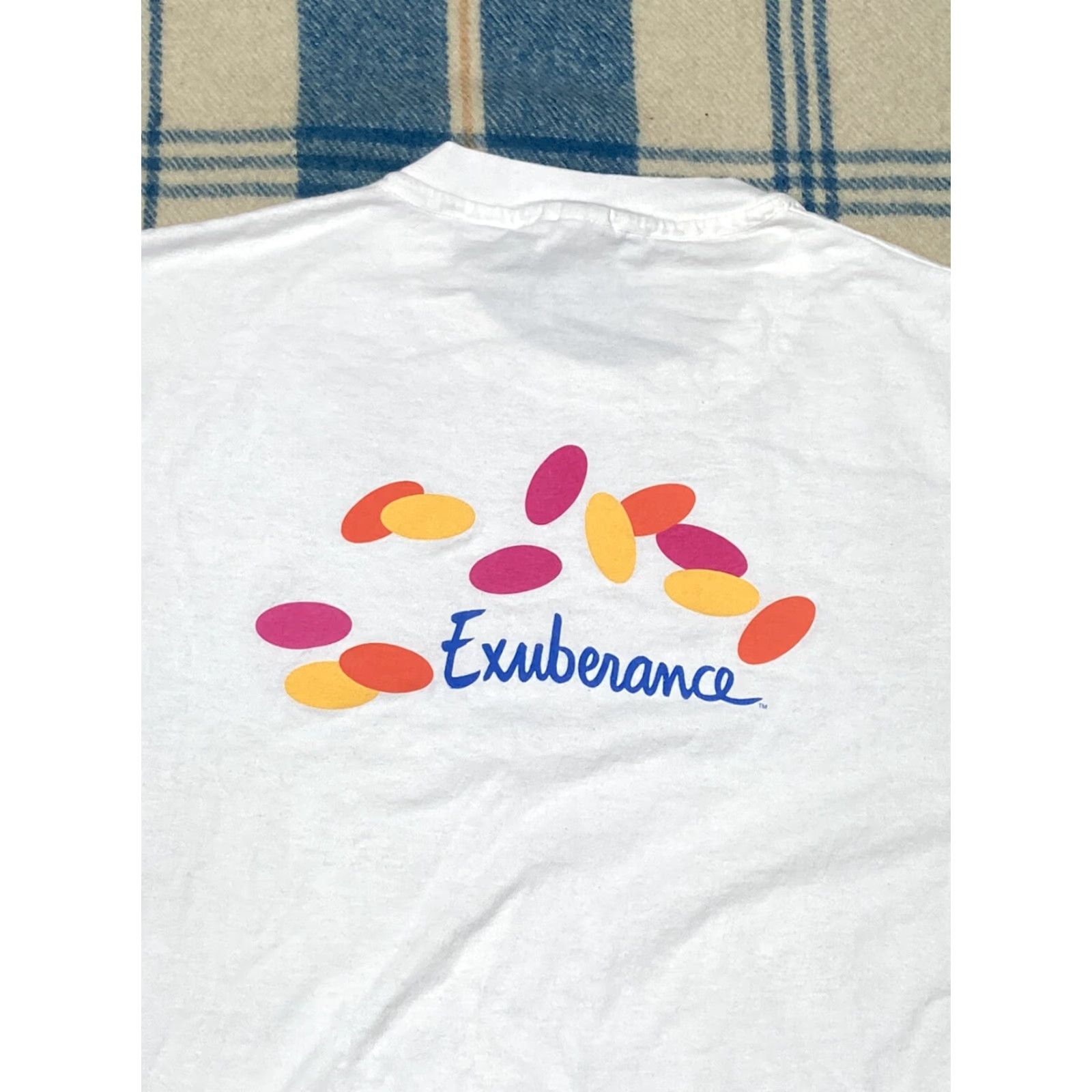 Anvil VINTAGE L’Oréal exuberance T-Shirt single stitch Anvil Adult XL Hair Salon 90s Mens Size US XL / EU 56 / 4 - 2 Thumbnail