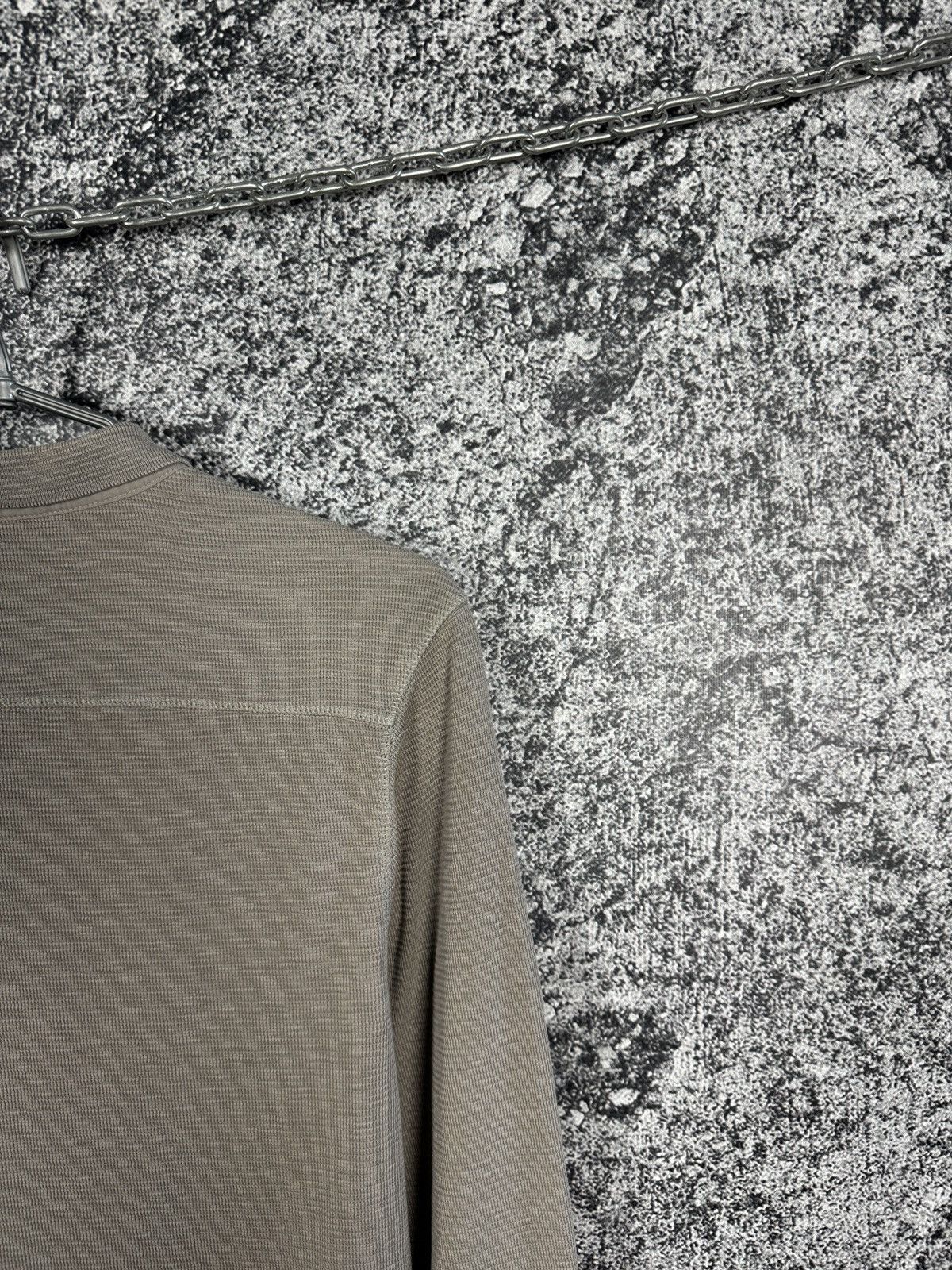 Allsaints Allsaints Clash Long Sleeve Polo Shirt Luxury Cotton Size S Size US S / EU 44-46 / 1 - 10 Thumbnail