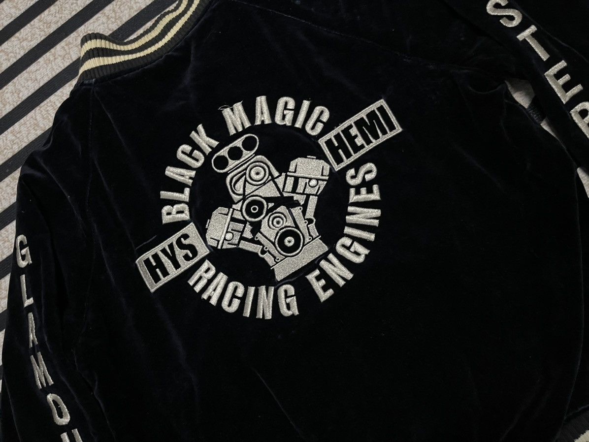 1990 HYSTERIC GLAMOUR SUKAJAN REVERSIBLE EMBROIDERED LOGO