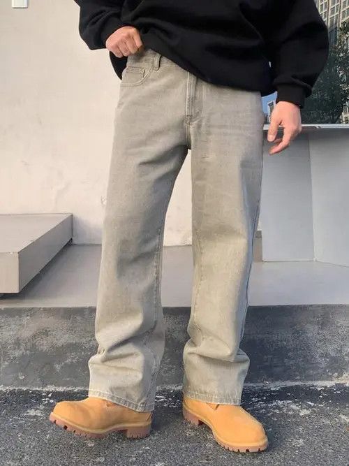 Jean 90s Denim Jeans Straight Leg Size US 32 / EU 48 - 1 Thumbnail