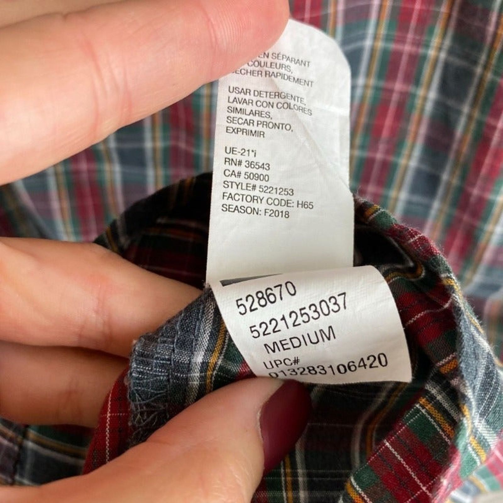 Arrow ARROW Christmas Holiday Festive Button Down Shirt Medium Size US M / EU 48-50 / 2 - 8 Thumbnail
