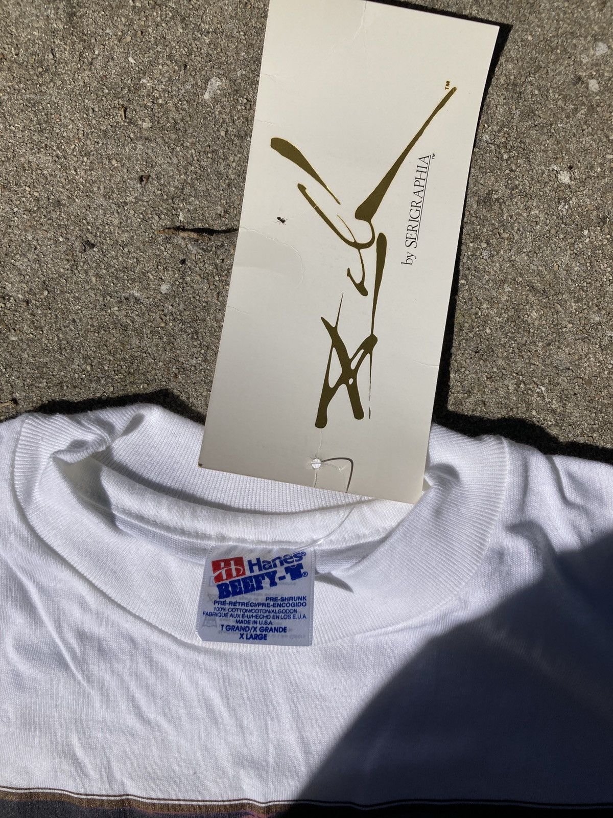 Vintage Vintage 90s Salvador Dali Art T-Shirt Deadstock brand new Size US XL / EU 56 / 4 - 4 Thumbnail