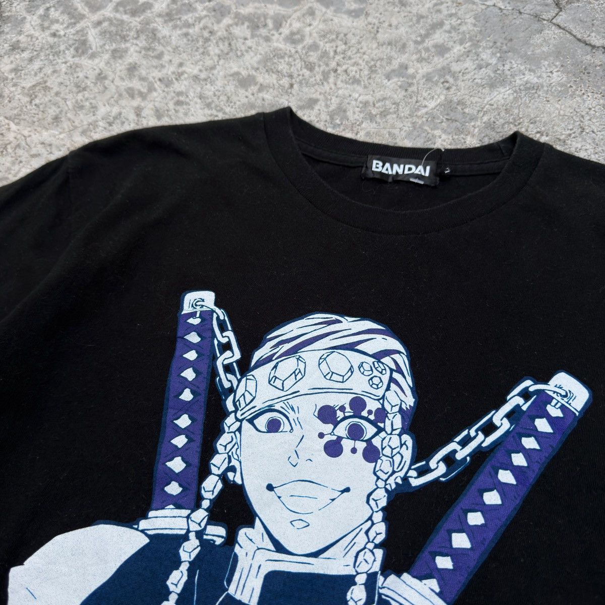 Anime Demon Slayer Official Bandai Merchandise Tee Rare Size US M / EU 48-50 / 2 - 3 Thumbnail