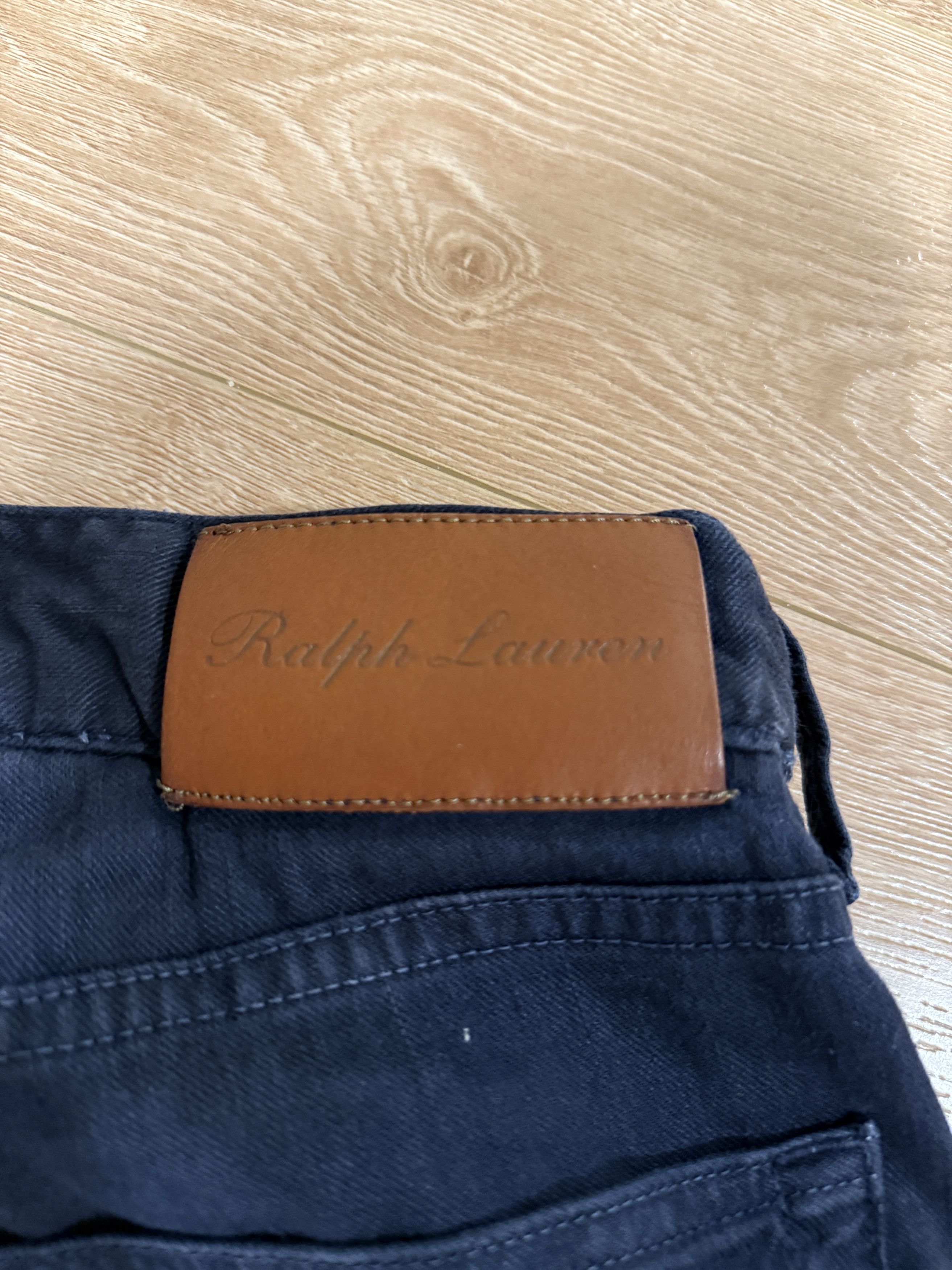 Ralph Lauren Purple Label Cotton Linen Blend Tapered Chinos Size US 32 / EU 48 - 3 Thumbnail