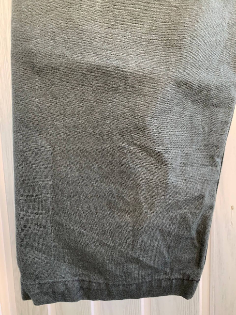 Rogue Territory Rogue Territory USA Green Cotton Tapered Selvedge Trousers Size US 33 - 14 Thumbnail