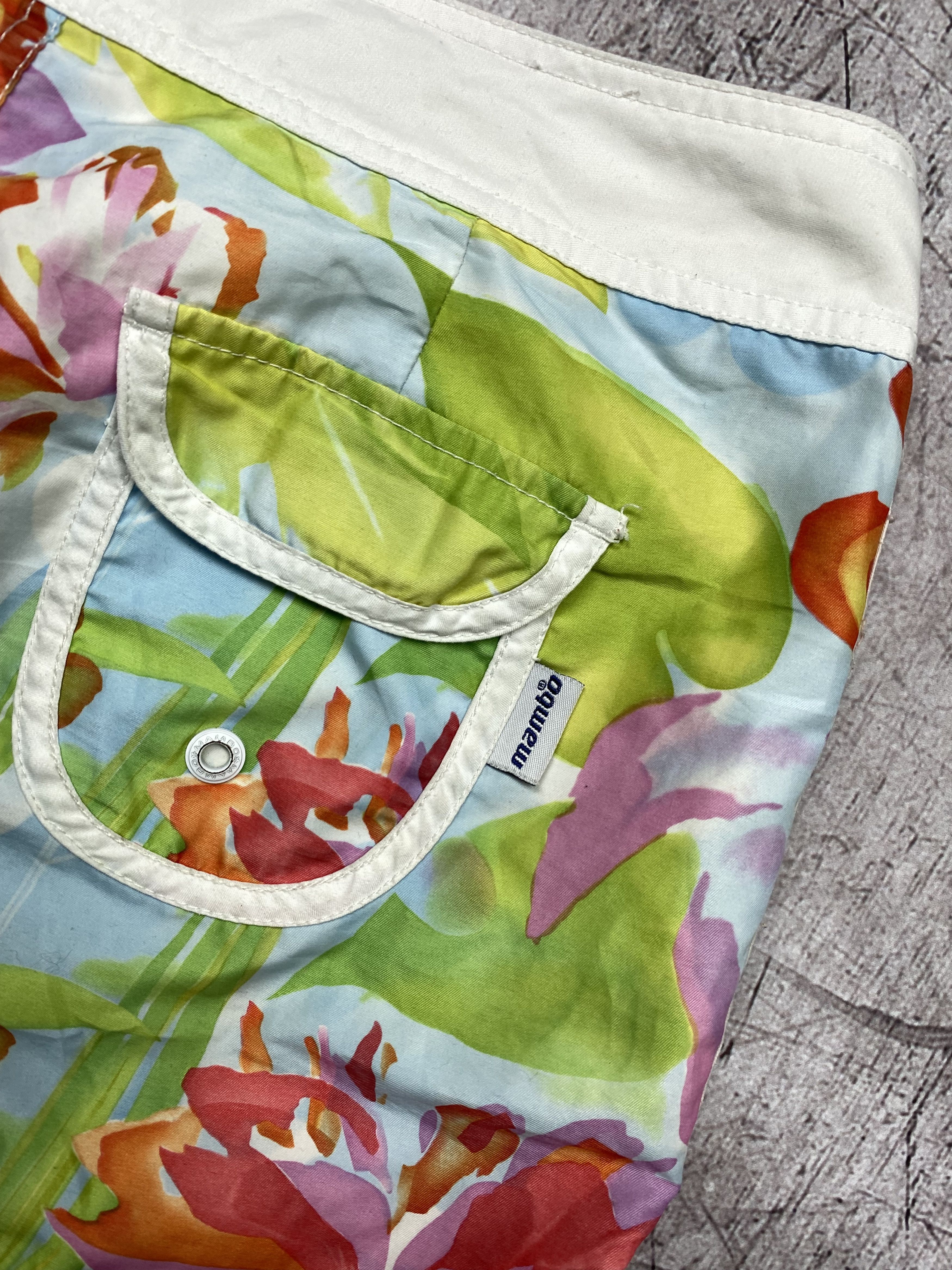 Mambo Mambo Vintage Mens Swimming Shorts Surf style Size US 32 / EU 48 - 7 Thumbnail