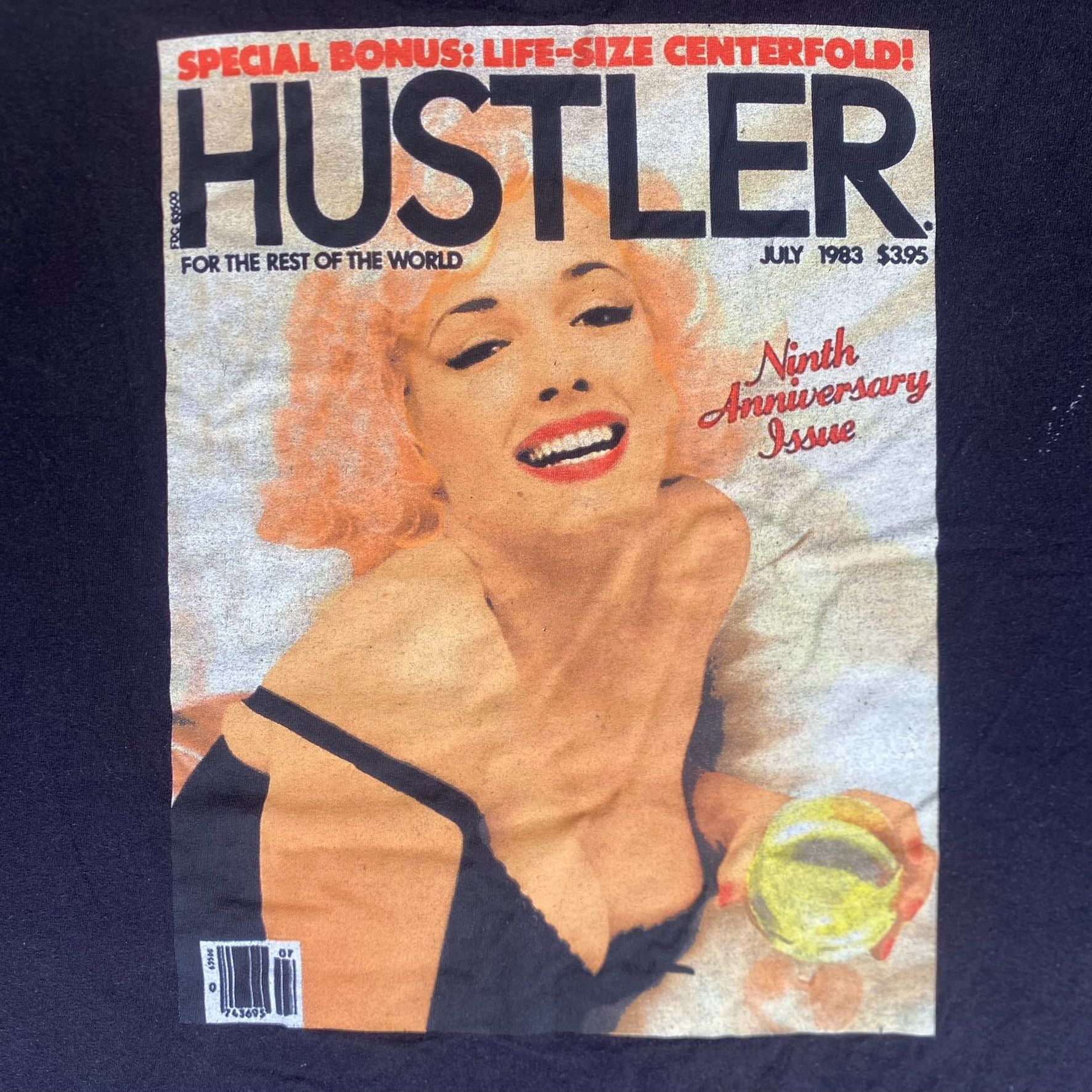 Playboy Vintage Y2K Hustler Magazine Shirt Pin Up Model Playboy Tee Size US L / EU 52-54 / 3 - 3 Thumbnail