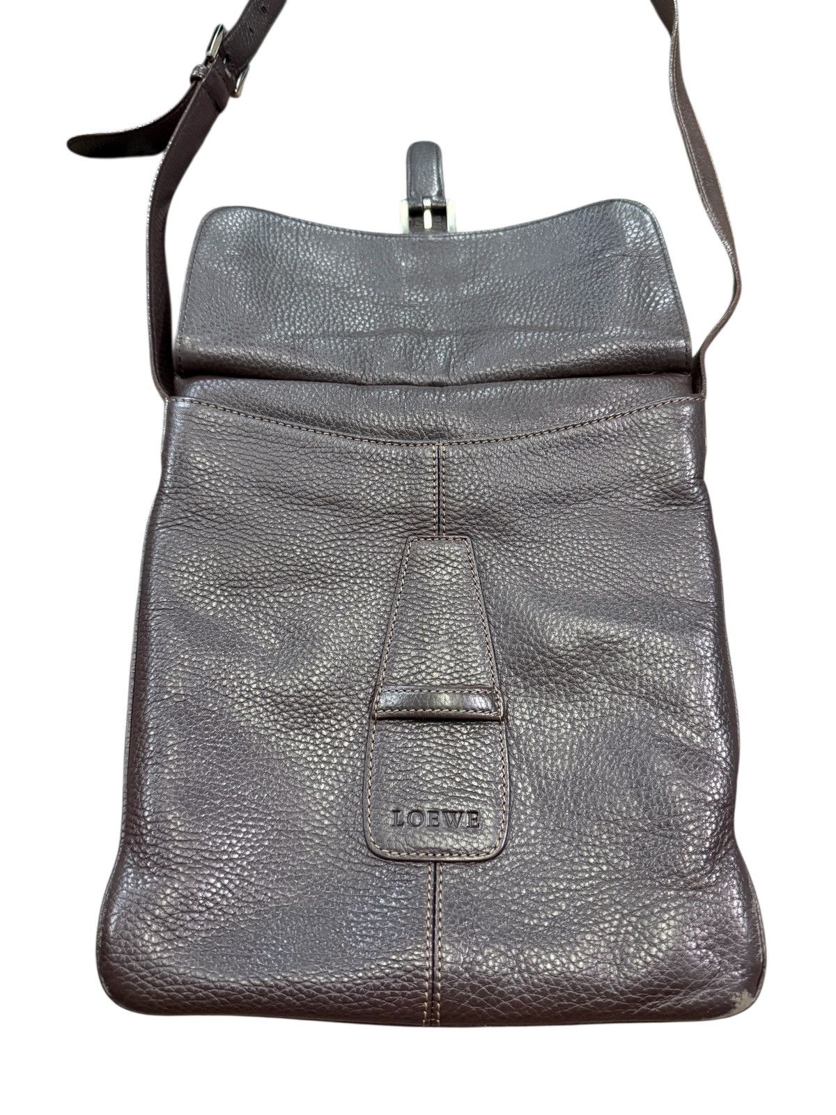 Loewe AUTHENTIC LOEWE LEATHER CROSSBODY BAG Size ONE SIZE - 7 Thumbnail