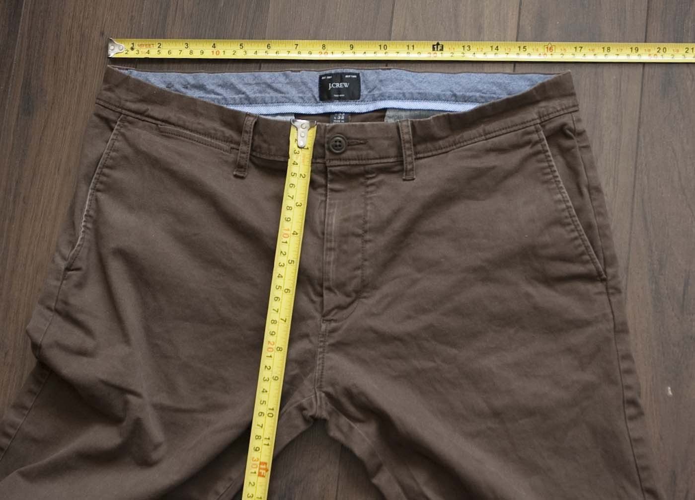 J.Crew J Crew Pants 484 Slim Size 33x30.5 Brown Size US 33 - 5 Thumbnail