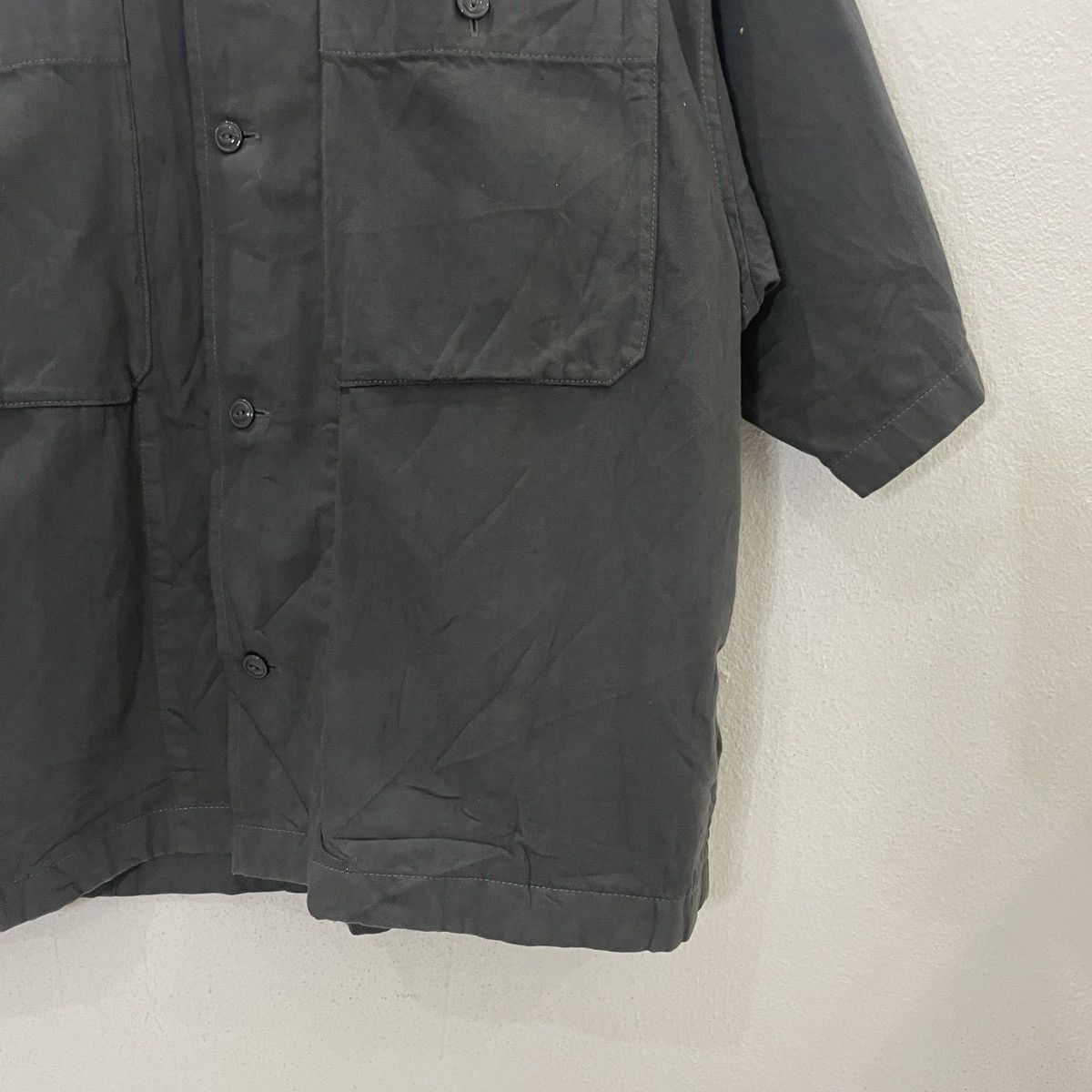 Lemaire × Uniqlo Vintage Uniqlo X Lemaire Short Sleeve Jacket Size US L / EU 52-54 / 3 - 2 Thumbnail