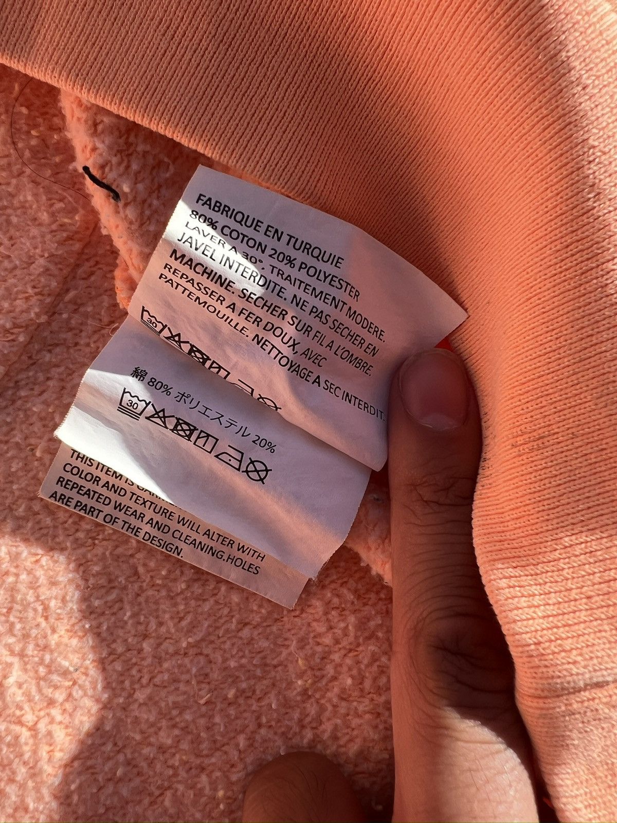ERL ERL Orange Swirl Hoodie Size US L / EU 52-54 / 3 - 7 Thumbnail