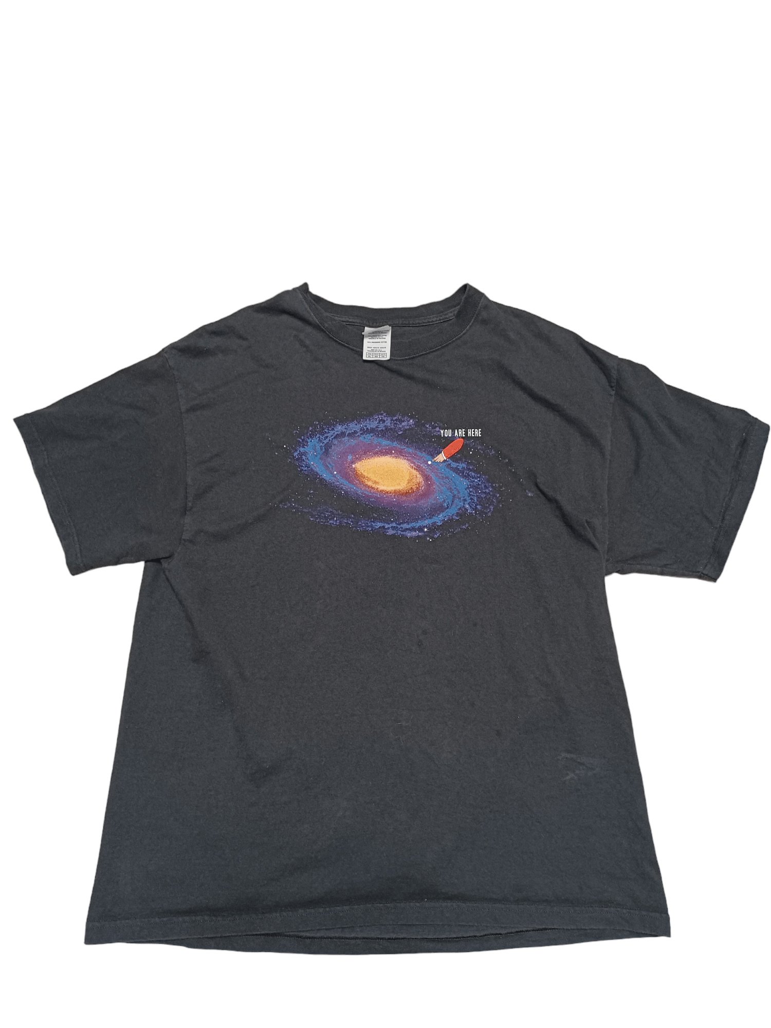 Delta YOU ARE HERE SPACE DELTA MADE IN MEXICO VINTAGE TEE Size US XL / EU 56 / 4 - 1 Thumbnail