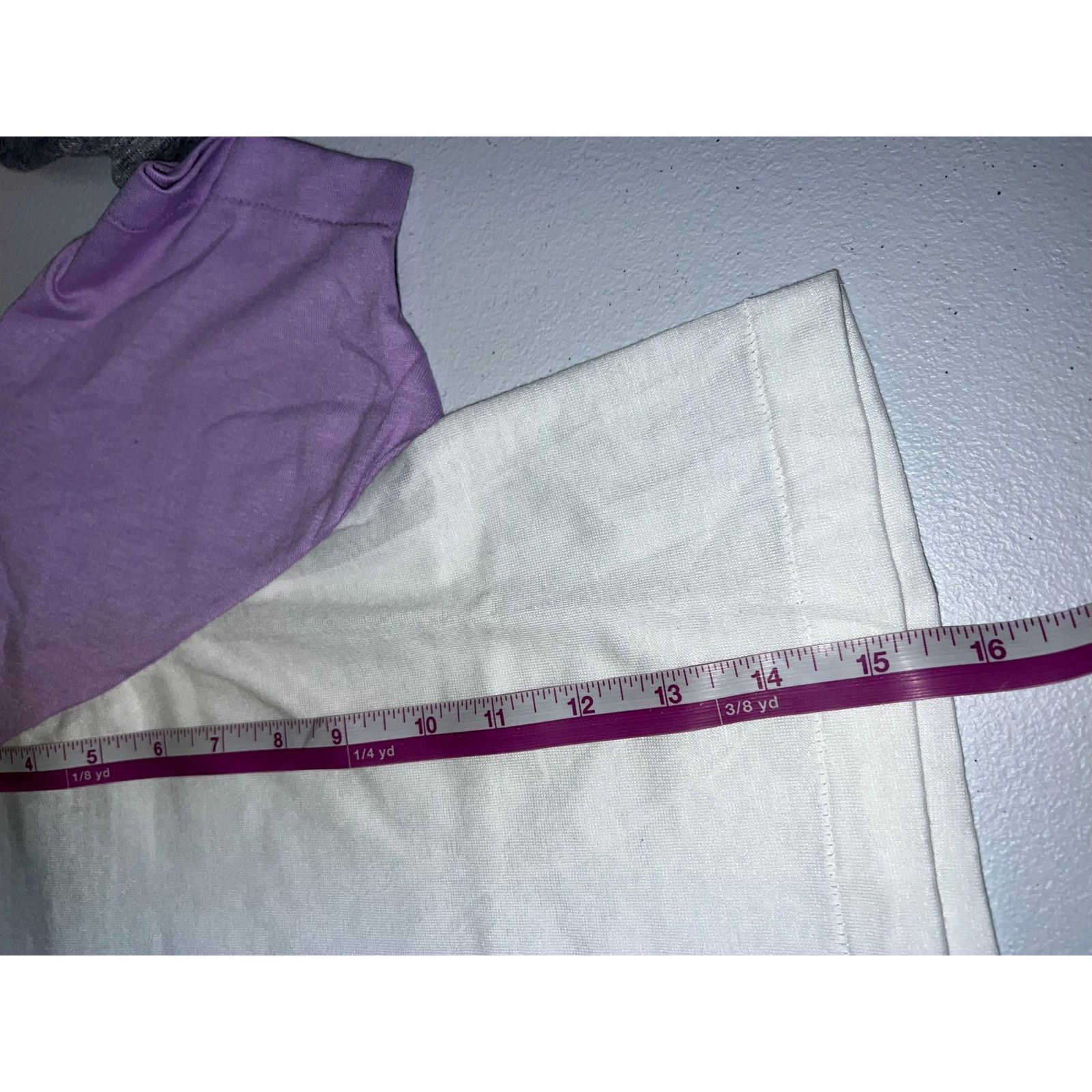 Jerzees 80s Women's Sportswear White Purple Crop Top Shirt Women XS Size XS / US 0-2 / IT 36-38 - 8 Thumbnail