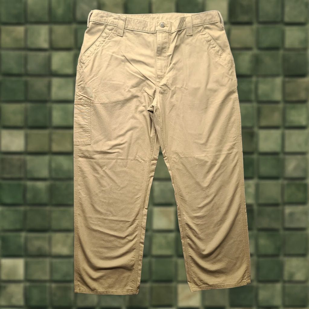 Carhartt VINTAGE Carhartt Carpenter Pants Mens 40x30 Relaxed Fit Straight Leg Workwear Canvas Size US 40 / EU 56 - 1 Thumbnail
