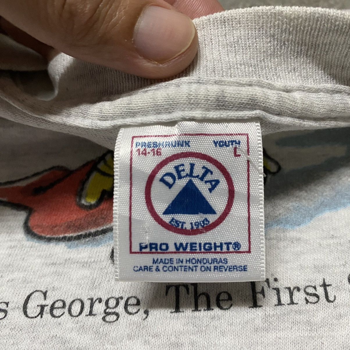 Vintage Vintage 90s Curious George American Animated Cartoon Series Size US S / EU 44-46 / 1 - 4 Thumbnail