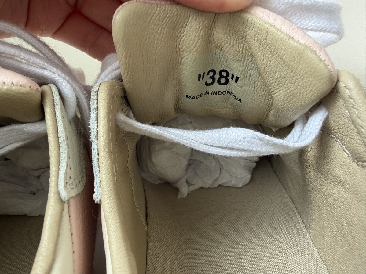 Off-White Off-White Low Vulcanized Leather Sneakers Pink/Nude Size 8 Size US 8 / IT 38 - 10 Thumbnail